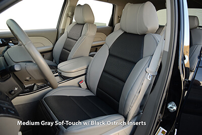 Ostrich Pattern Seat Covers