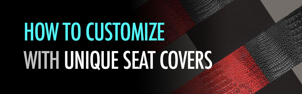 How to Customize with Unique Seat Cover: Exotic Funky Seat Covers