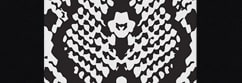 Animal Print Black w/ Snake Vector Black and White