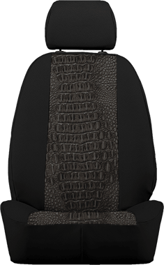  Sof-Touch Black with Ebony Croc