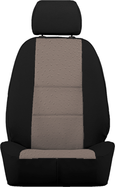  Sof-Touch Black with Gray Ostrich