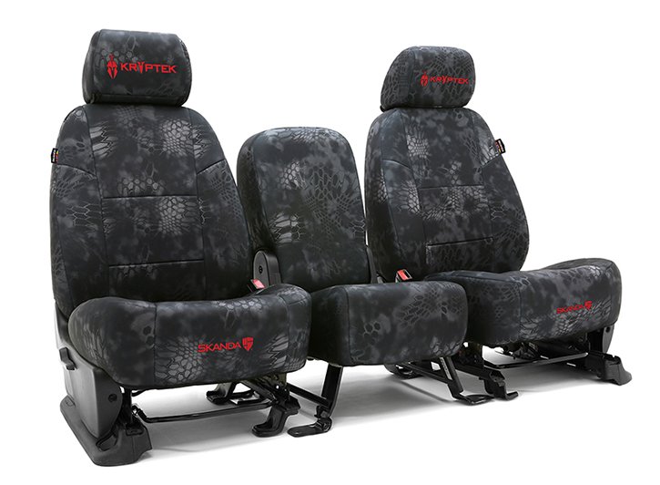 Kryptek Camo Seat Covers Custom Made Highlander Typhon Raid - Kryptek Camo Truck Seat Covers